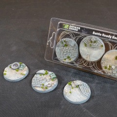 Resin Bases Urban Warfare, Round 50mm (x3)